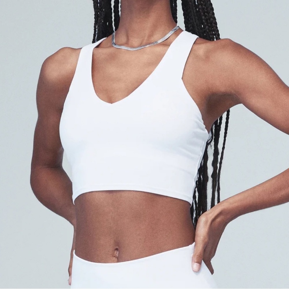 Airbrush Real Bra Tank- White
